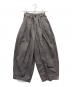 HARVESTY（ハーベスティー）の古着「チノサーカスパンツ」｜グレー
