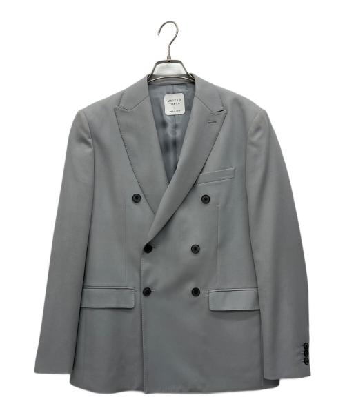 UNITED TOKYO（ユナイテッドトーキョー）UNITED TOKYO (ユナイテッドトーキョー) テーラードジャケット グレー サイズ:2の古着・服飾アイテム
