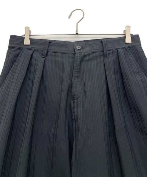 SHAREEF（シャリーフ）SHAREEF (シャリーフ) タックパンツ ブラック サイズ:2の古着・服飾アイテム