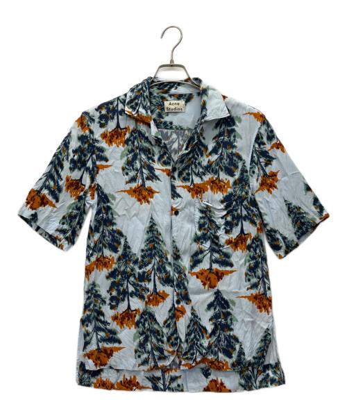 Acne studios（アクネ ストゥディオズ）Acne studios (アクネ ストゥディオズ) 半袖シャツ ブルー サイズ:Sの古着・服飾アイテム