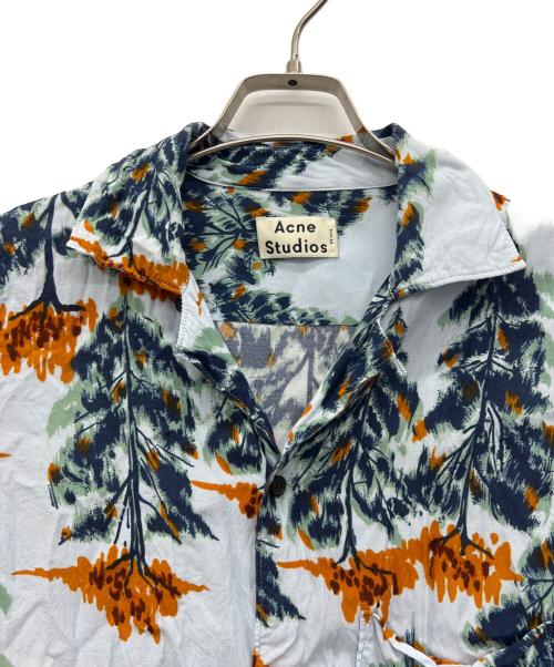 Acne studios（アクネ ストゥディオズ）Acne studios (アクネ ストゥディオズ) 半袖シャツ ブルー サイズ:Sの古着・服飾アイテム