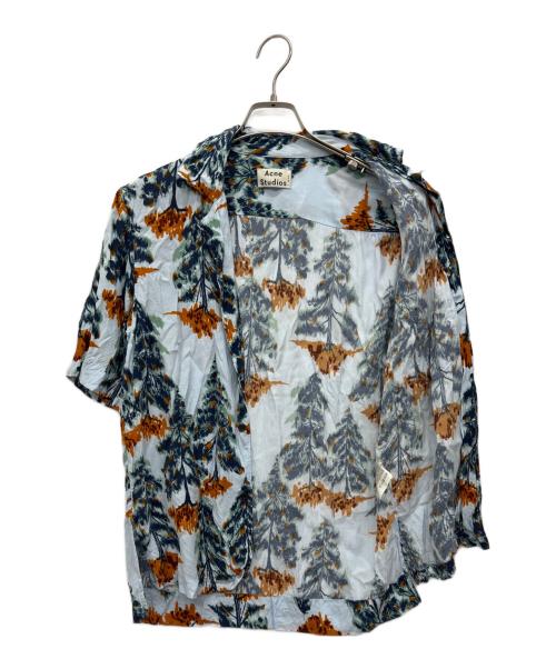 Acne studios（アクネ ストゥディオズ）Acne studios (アクネ ストゥディオズ) 半袖シャツ ブルー サイズ:Sの古着・服飾アイテム