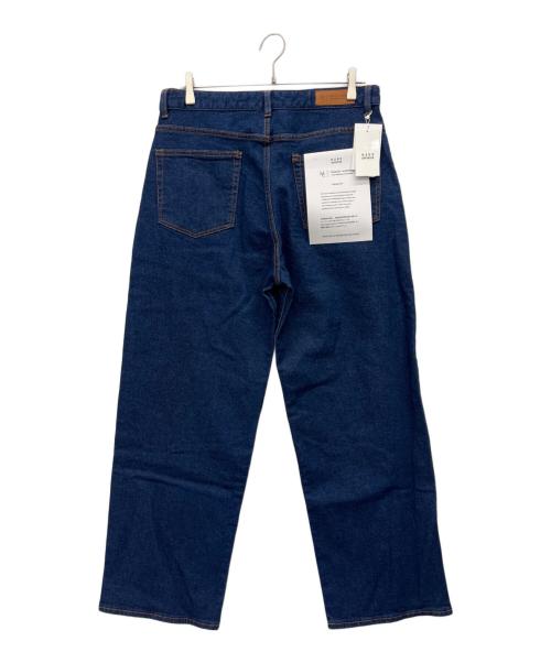 nano・universe（ナノ・ユニバース）nano・universe (ナノ・ユニバース) ワイドデニムパンツ ネイビー サイズ:M 未使用品の古着・服飾アイテム