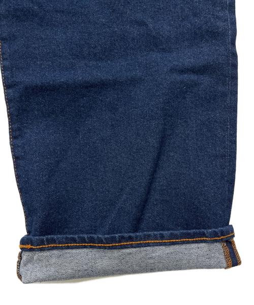 nano・universe（ナノ・ユニバース）nano・universe (ナノ・ユニバース) ワイドデニムパンツ ネイビー サイズ:M 未使用品の古着・服飾アイテム
