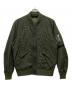 DIESEL（ディーゼル）の古着「ナイロンフライトジャケット」｜オリーブ