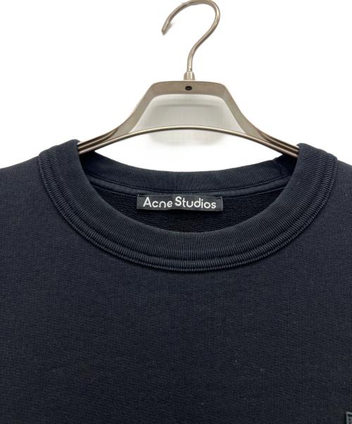 Acne studios（アクネ ストゥディオズ）Acne studios (アクネ ストゥディオズ) クルーネックスウェット ブラック サイズ:XXSの古着・服飾アイテム