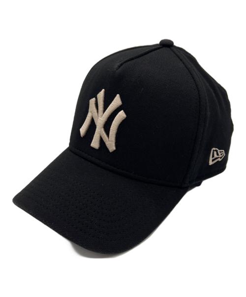 New Era（ニューエラ）New Era (ニューエラ) N°21 (ヌメロヴェントゥーノ) MLB (エムエルビー) キャップ ブラックの古着・服飾アイテム