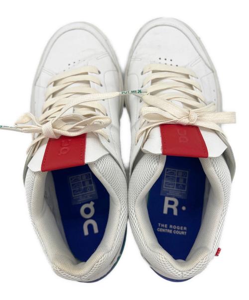on（オン）on (オン) THE ROGER Centre Court ホワイト サイズ:24の古着・服飾アイテム