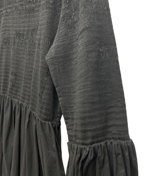 STYLE MIXER（スタイルミキサー）STYLE MIXER (スタイルミキサー) シャーリング ギャザー ワンピース ブラック サイズ:Mの古着・服飾アイテム