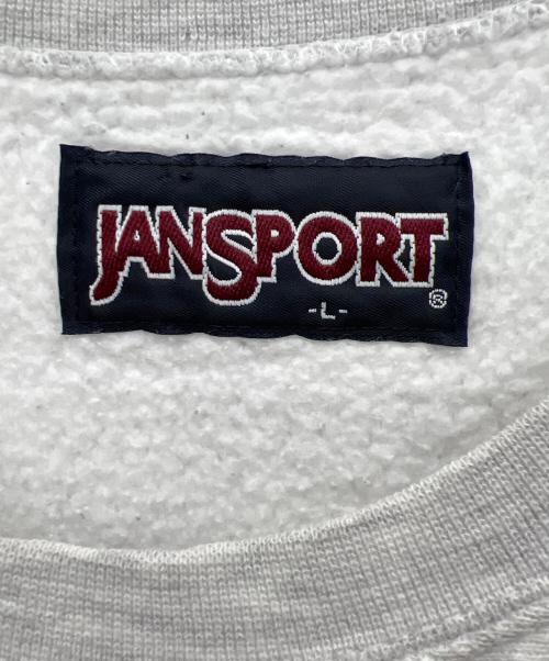 JANSPORT（ジャンスポーツ）JANSPORT (ジャンスポーツ) スウェット グレー サイズ:Lの古着・服飾アイテム