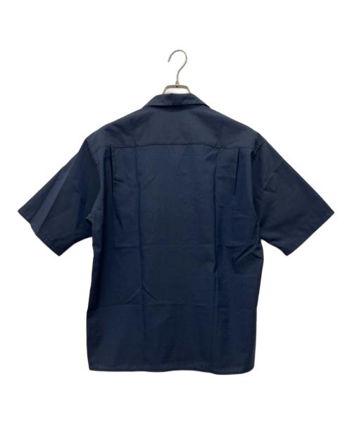 green label relaxing（グリーンレーベルリラクシング）green label relaxing (グリーンレーベルリラクシング) 半袖シャツ ネイビー サイズ:Lの古着・服飾アイテム