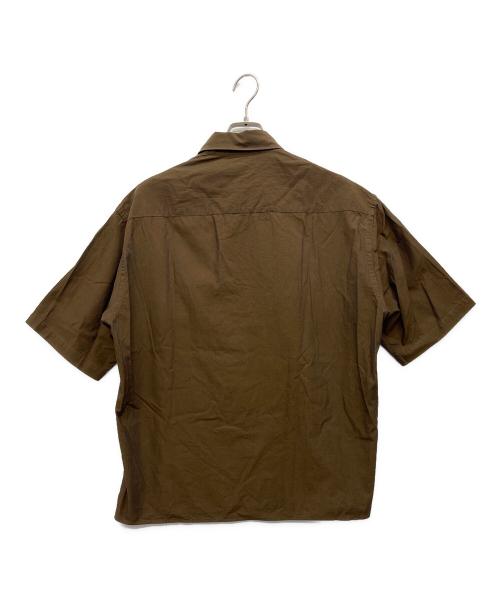 green label relaxing（グリーンレーベルリラクシング）green label relaxing (グリーンレーベルリラクシング) 半袖シャツ ブラウン サイズ:Lの古着・服飾アイテム