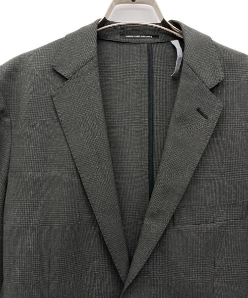 green label relaxing（グリーンレーベルリラクシング）green label relaxing (グリーンレーベルリラクシング) テーラードジャケット グレー サイズ:48の古着・服飾アイテム