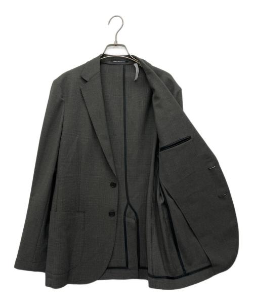 green label relaxing（グリーンレーベルリラクシング）green label relaxing (グリーンレーベルリラクシング) テーラードジャケット グレー サイズ:48の古着・服飾アイテム