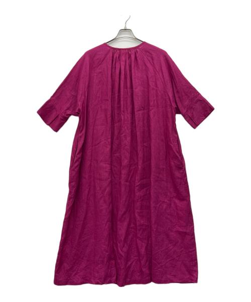 08MAB（ゼロハチマブ）08MAB (ゼロハチマブ) 長袖ワンピース ピンク サイズ:FREEの古着・服飾アイテム