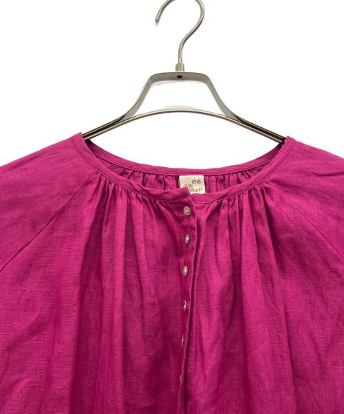 08MAB（ゼロハチマブ）08MAB (ゼロハチマブ) 長袖ワンピース ピンク サイズ:FREEの古着・服飾アイテム