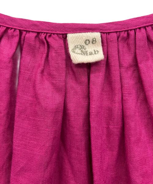 08MAB（ゼロハチマブ）08MAB (ゼロハチマブ) 長袖ワンピース ピンク サイズ:FREEの古着・服飾アイテム