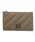 BALENCIAGA（バレンシアガ）の古着「CRUSH LONG COIN & CARD HOLDER QUILTED」｜ベージュ