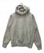 Champion REVERSE WEAVEチャンピオン リバース ウィーブ）の古着「プルオーバーパーカー」｜グレー