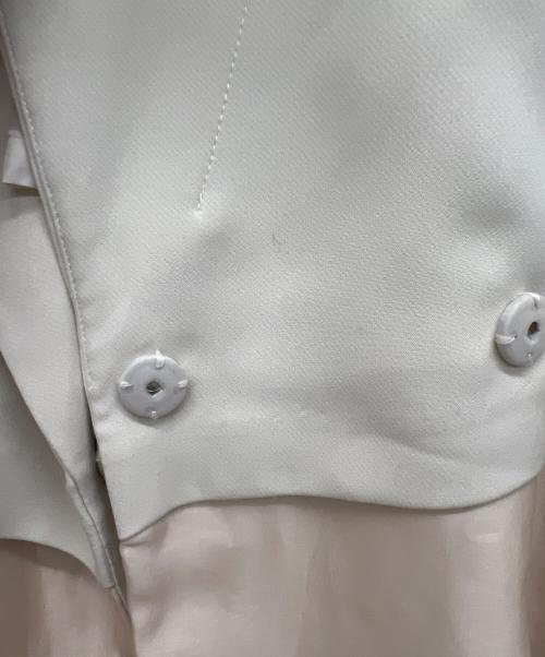 Noela（ノエラ）Noela (ノエラ) シャイニーボリュームトレンチコート ピンク サイズ:Mの古着・服飾アイテム