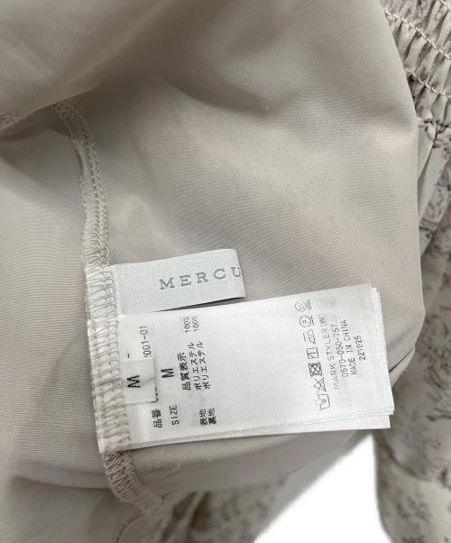 MERCURY DUO（マーキュリーデュオ）MERCURY DUO (マーキュリーデュオ) 花柄プリントシャツカラーワンピース グレー サイズ:Mの古着・服飾アイテム