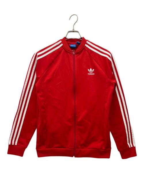 adidas Originals（アディダスオリジナル）adidas Originals (アディダスオリジナル) トラックジャケット レッド サイズ:XLの古着・服飾アイテム