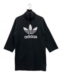 adidas（アディダス）の古着「長袖ワンピース」｜ブラック