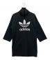 adidas（アディダス）の古着「長袖ワンピース」｜ブラック
