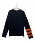 Y-3（ワイスリー）の古着「ロングスリーブTシャツ」｜ブラック×オレンジ