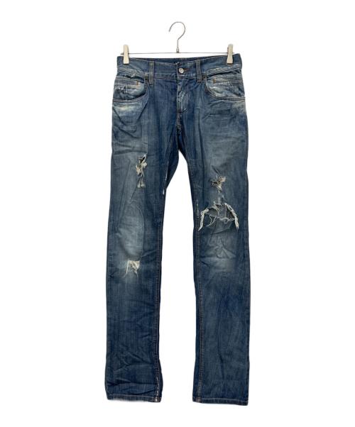 DOLCE & GABBANA（ドルチェ＆ガッバーナ）DOLCE & GABBANA (ドルチェ＆ガッバーナ) デニムパンツ ブルー サイズ:44の古着・服飾アイテム