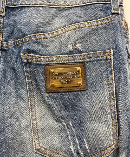 DOLCE & GABBANA（ドルチェ＆ガッバーナ）DOLCE & GABBANA (ドルチェ＆ガッバーナ) デニムパンツ ブルー サイズ:44の古着・服飾アイテム