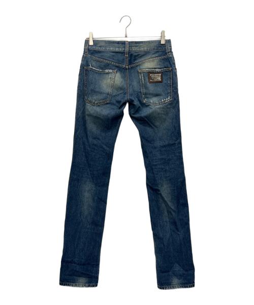 DOLCE & GABBANA（ドルチェ＆ガッバーナ）DOLCE & GABBANA (ドルチェ＆ガッバーナ) デニムパンツ ブルー サイズ:44の古着・服飾アイテム
