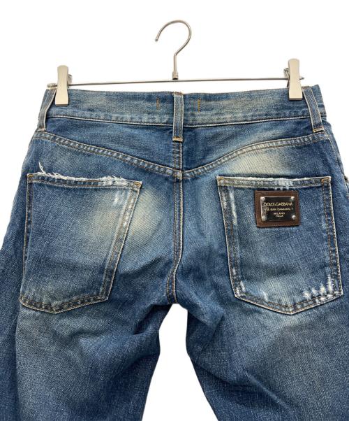 DOLCE & GABBANA（ドルチェ＆ガッバーナ）DOLCE & GABBANA (ドルチェ＆ガッバーナ) デニムパンツ ブルー サイズ:44の古着・服飾アイテム