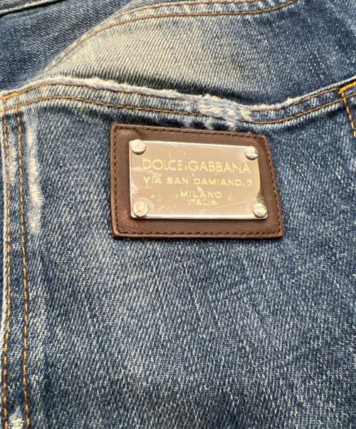 DOLCE & GABBANA（ドルチェ＆ガッバーナ）DOLCE & GABBANA (ドルチェ＆ガッバーナ) デニムパンツ ブルー サイズ:44の古着・服飾アイテム