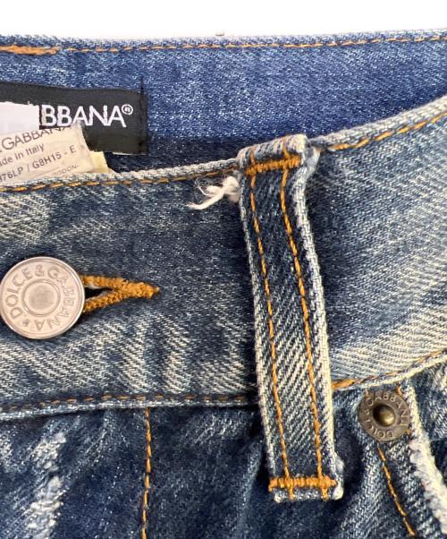 DOLCE & GABBANA（ドルチェ＆ガッバーナ）DOLCE & GABBANA (ドルチェ＆ガッバーナ) デニムパンツ ブルー サイズ:44の古着・服飾アイテム