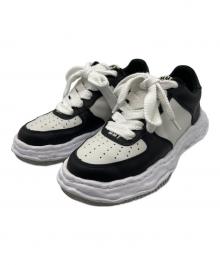 Maison MIHARA YASUHIRO（メゾン ミハラ ヤスヒロ）の古着「スニーカー　WAYNE LEATHER LOW」｜ブラック×ホワイト