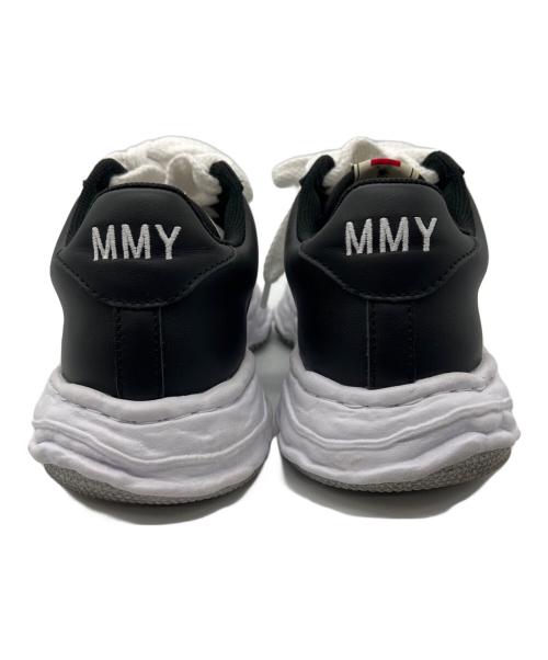 Maison MIHARA YASUHIRO（メゾン ミハラ ヤスヒロ）Maison MIHARA YASUHIRO (メゾン ミハラ ヤスヒロ) スニーカー　WAYNE LEATHER LOW ブラック×ホワイト サイズ:41の古着・服飾アイテム
