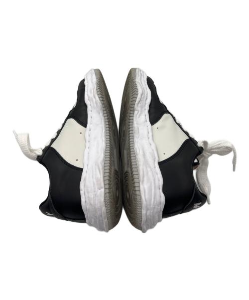 Maison MIHARA YASUHIRO（メゾン ミハラ ヤスヒロ）Maison MIHARA YASUHIRO (メゾン ミハラ ヤスヒロ) スニーカー　WAYNE LEATHER LOW ブラック×ホワイト サイズ:41の古着・服飾アイテム