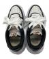 中古・古着 Maison MIHARA YASUHIRO (メゾン ミハラ ヤスヒロ) スニーカー　WAYNE LEATHER LOW ブラック×ホワイト サイズ:41：28000円