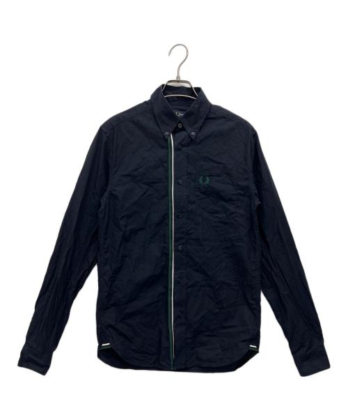 FRED PERRY（フレッドペリー）FRED PERRY (フレッドペリー) 長袖シャツ ネイビー サイズ:XSの古着・服飾アイテム