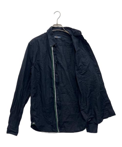 FRED PERRY（フレッドペリー）FRED PERRY (フレッドペリー) 長袖シャツ ネイビー サイズ:XSの古着・服飾アイテム