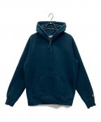 Carhartt WIPカーハート ワーク イン プログレス）の古着「プルオーバーパーカー」｜グリーン