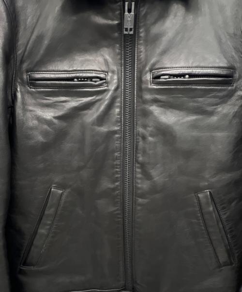 blackmeans（ブラックミーンズ）blackmeans (ブラックミーンズ) レザージャケット ブラック サイズ:3の古着・服飾アイテム