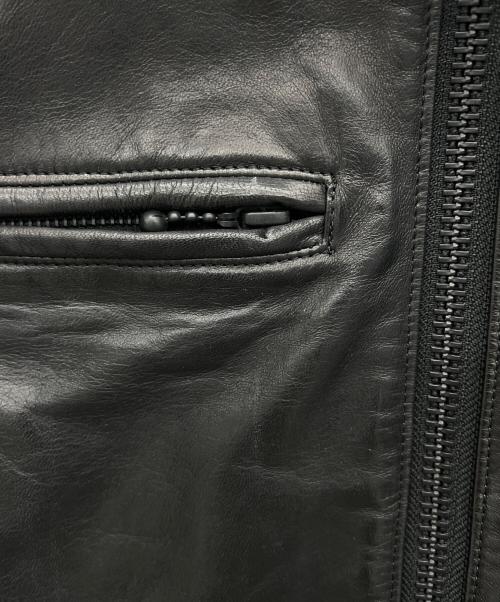 blackmeans（ブラックミーンズ）blackmeans (ブラックミーンズ) レザージャケット ブラック サイズ:3の古着・服飾アイテム
