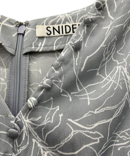 Snidel（スナイデル）Snidel (スナイデル) 長袖ワンピース グレーの古着・服飾アイテム