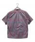 reyn spooner (レイン スプナー) 半袖プルオーバーシャツ レッド×スカイブルー サイズ:M：4000円