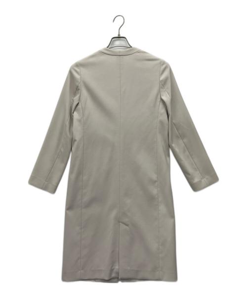 green label relaxing（グリーンレーベルリラクシング）green label relaxing (グリーンレーベルリラクシング) ノーカラーコート ベージュ サイズ:36の古着・服飾アイテム