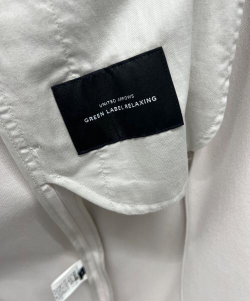 green label relaxing（グリーンレーベルリラクシング）green label relaxing (グリーンレーベルリラクシング) ノーカラーコート ベージュ サイズ:36の古着・服飾アイテム