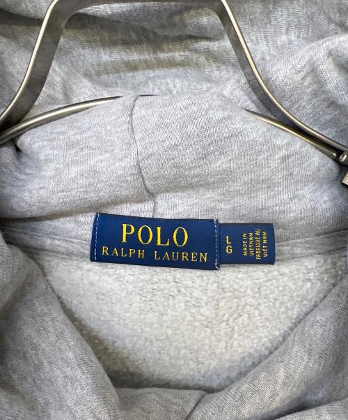 POLO RALPH LAUREN（ポロ・ラルフローレン）POLO RALPH LAUREN (ポロ・ラルフローレン) プルオーバーパーカー グレー サイズ:Lの古着・服飾アイテム