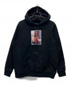 Lafayette×1807×CASHラファイエット×イチハチゼロナナ×）の古着「プルオーバーパーカー」｜ブラック